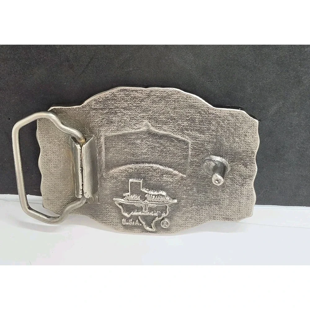 National Scout Jamboree 1910-1985 Boy Scouts Pewter Collectible Belt Buckle